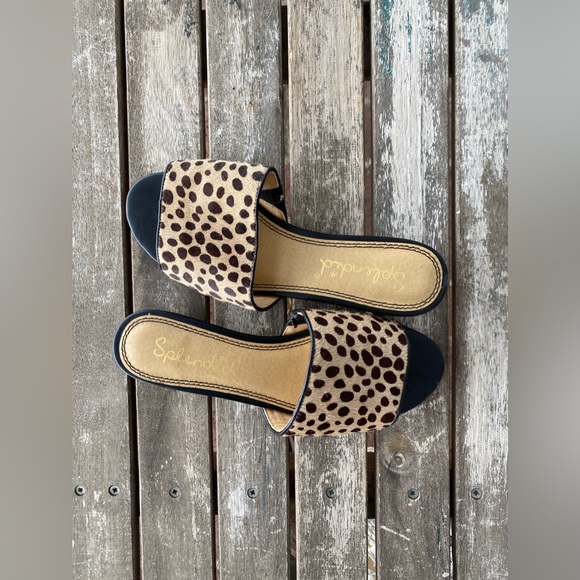 SPLENDID Leopard Print Sandals. Size is 6.5. - Picture 4 of 7